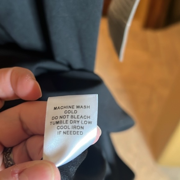 THE VANITY ROOM Sleeveless V Neck Fit & Flare Black Dress Size Small - Picture 8 of 9